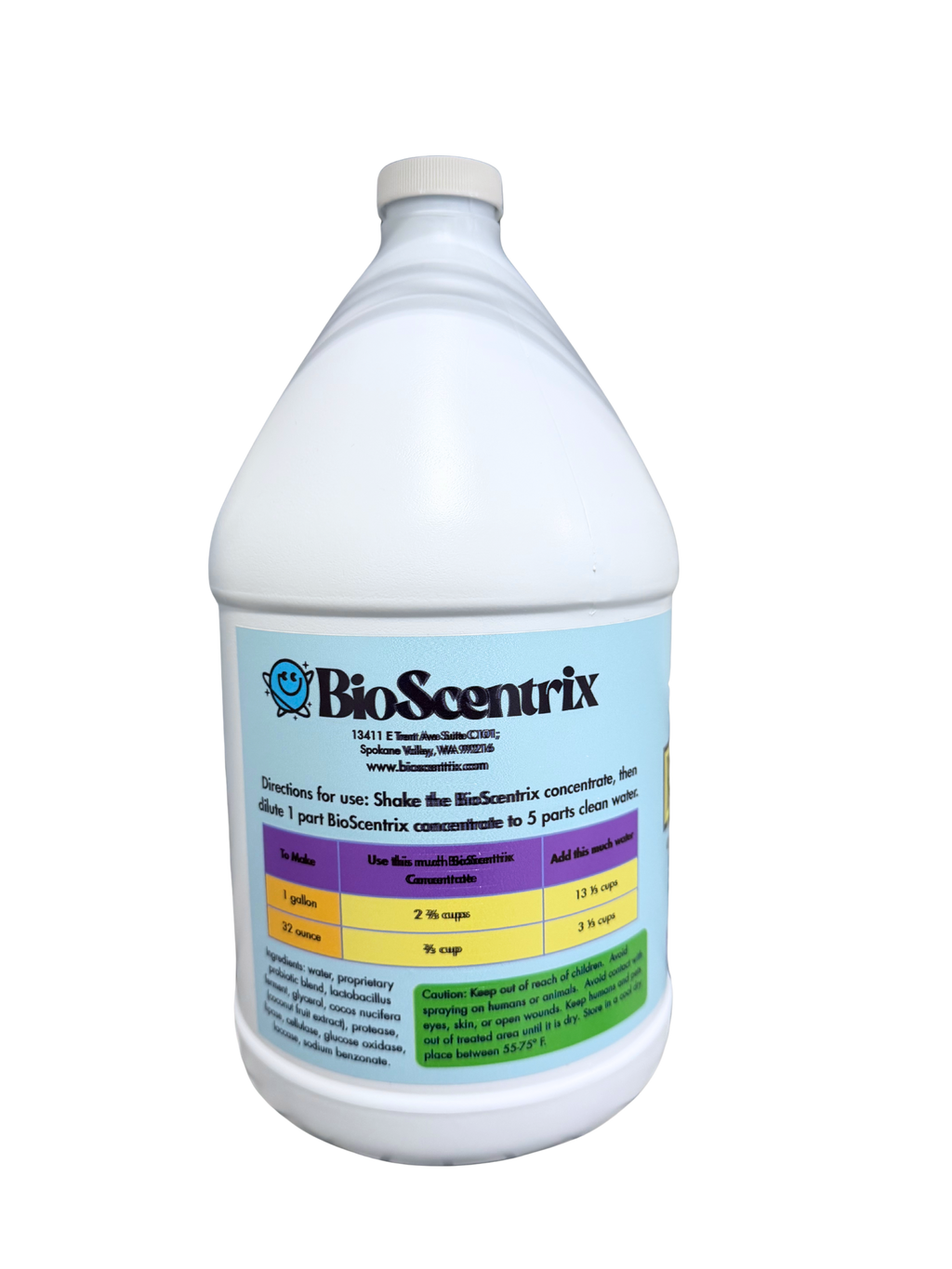 BioScentrix 1-Gallon Odor Eliminator Concentrate